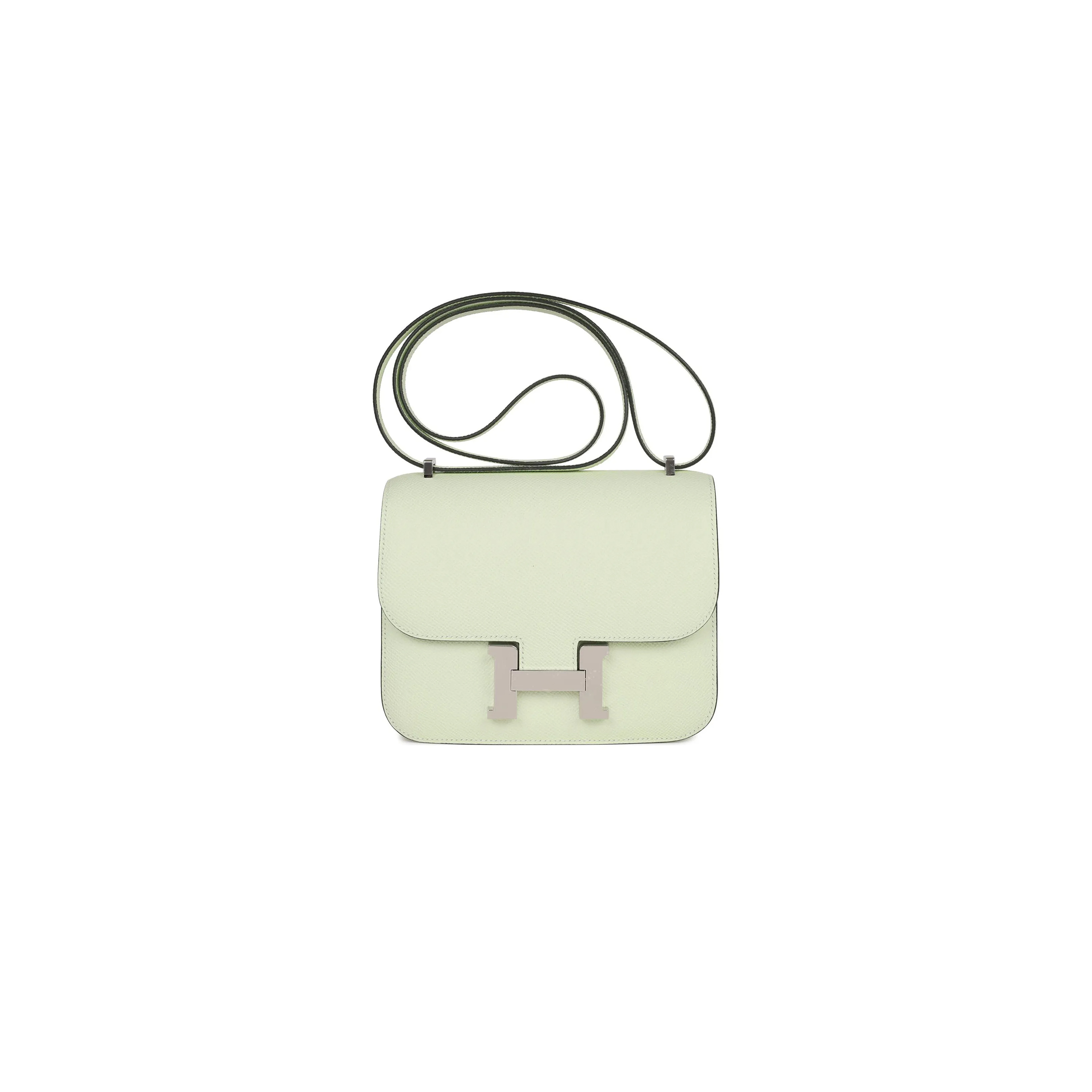 HERMES CONSTANCE 19 EPSOM 0S VERT FIZZ H083905CK0S(19*15*4cm)